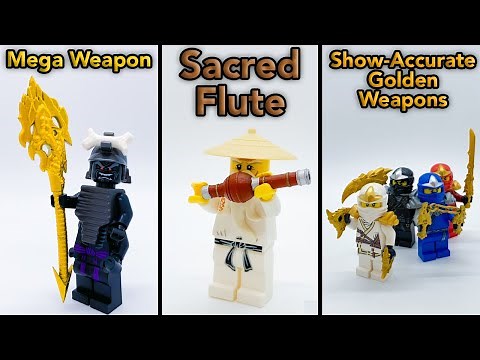 I Bought CUSTOM Ninjago Weapons!
