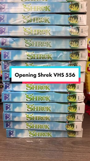 Opening Shrek VHS 556 Mystery Unboxing