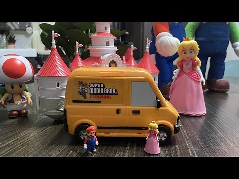 Mario Van Playset Unboxing! (Jakks Pacific) The Super Mario Bros. Movie Toy