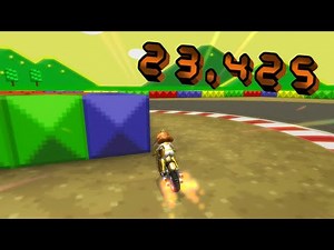 [MKWii TAS] SNES Mario Circuit 3 Flap - 23.425 (no-glitch)