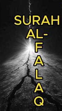 Why Surah Al-Falaq Protects the Human Mind #quran #facts#SURAH AL- FALAQ