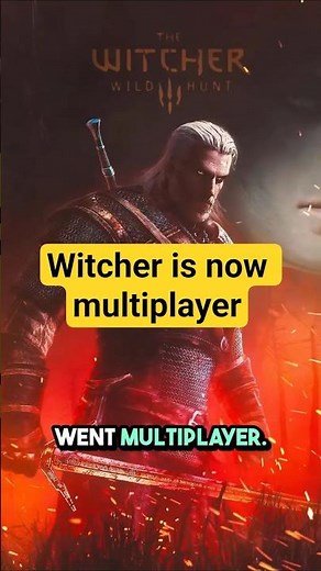 The Witcher 3 Just Turned MULTIPLAYER 😳
