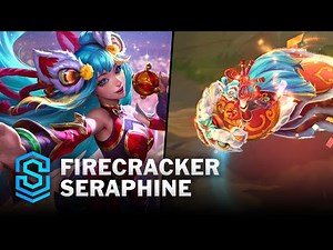 Firecracker Seraphine Skin Spotlight - Pre-Release - PBE Preview - League of Legends