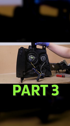 7.3K views · 64 reactions | How to mount the Morimoto MLED 2.0 projector in your custom retrofit. Check it out in Part 3. | The Retrofit Source | Facebook