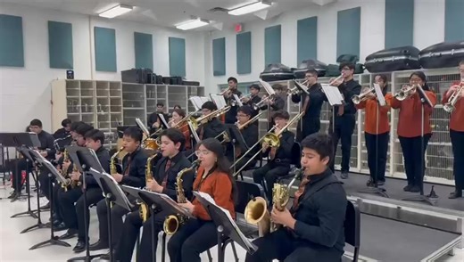 TAKE A LISTEN! 🎶 This Valley middle school Jazz Band is representing the RGV on the state level. We hear from them before their big performance today on CHANNEL 5 NEWS at 6! | KRGV