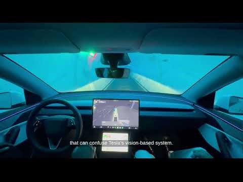 The Boring Company's First FSD Test in the Vegas Loop Revealed