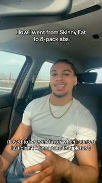 This Is How I Went From Skinny Fat To Having 8-pack abs🦾