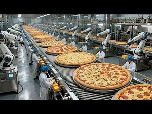 Inside the Domino’s Pizza Factory – How Dough & Toppings Are Mass-Produced (Full Process)