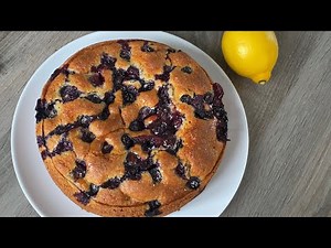 Lemon and Blueberry Cake recipe