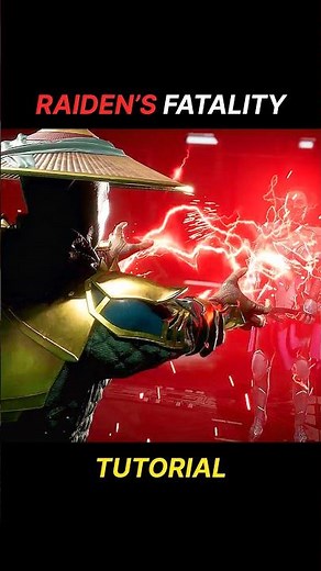 How to do Raiden Fatality in MK11 ⚡ Easy Tutorial | Mortal Kombat 11 Fatality