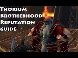 WoW Thorium Brotherhood Rep Guide