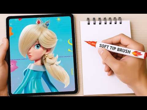 Can We Hit 100/100? 🏆 Drawing Rosalina’s Ultimate Epic Glow Up Challenge! 🎨