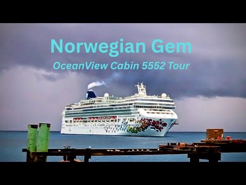 Norwegian Gem Oceanview Cabin 5552