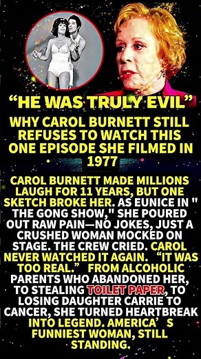 Why Carol Burnett Still Refuses To Watch This One Episode She Filmed In 1977 #Shorts #viral