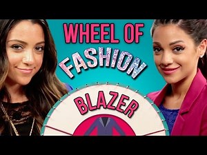 How to Rock a Blazer with Niki and Gabi #WheelofFashion | Wheel of Fashion