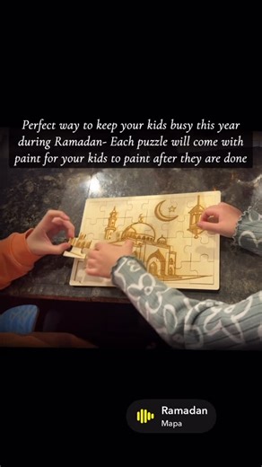 PersonalizedCrafts on Instagram: "Islamic puzzles- diff designs available"