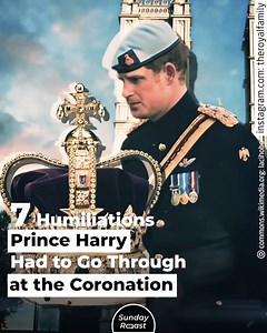 6.3M views · 32K reactions | Prince Harry, once one of the most popular members of the British royal family, now has an approval rating of 29%—that’s abysmal, considering the only two people less liked than him are his wife Meghan and the disgraced Prince Andrew. Yet Harry is still the king’s son and the heir apparent’s brother. So he had to see his father being crowned—even if the experience was clearly uncomfortable for him in more ways than one... | Sunday Roast | Facebook