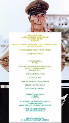 Douglas MacArthur: The General Who Promised to Return—And Did