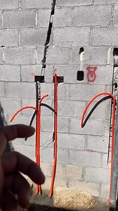 Es correcto perforar la pared para poder canalizar? Siempre existe la opción de dejar una canalización superficial, pero al final es lo que el cliente pide. | Chávez Eléctrico