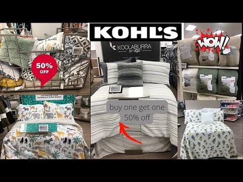 🔥Kohl's Amazing Deals on Bedding | Shop with Me #kohls #shopwithme #bedding