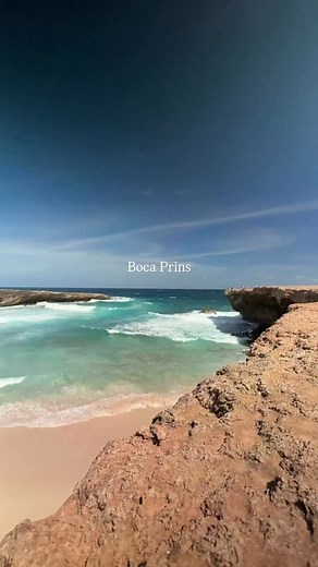 4.2K views · 215 reactions | Breathtaking ocean cliffs. Untouched white sand beaches. Soothing solace found nowhere else. Boca Prins truly does it all. Plan your trip through Arikok to find this unique Aruban wonder. Just remember, no swimming allowed. ☀️️ #Aruba #Wild #Travel #TravelTip #Vacation | Aruba | Facebook