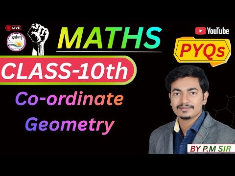 Class 10 Coordinate Geometry PYQs | Most Important Board Questions | Score Full Marks | By PM Sir
