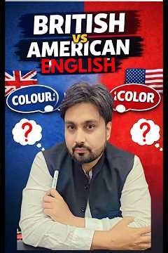 Color vs Colour 😮 British vs American English (More Examples Inside)#spellingmistakes #youtubeshorts