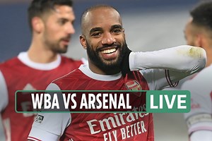 West Brom vs Arsenal LIVE: Follow all the latest from Premier League clash