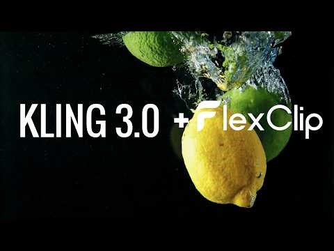 Kling 3.0 Is Now Live on FlexClip | Try the Next-Gen AI Video Model