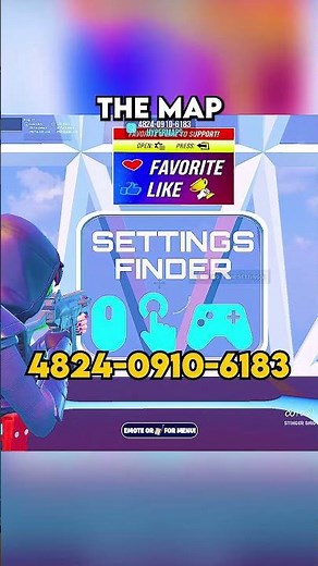 New Way To Find The Perfect Controller and KBM Settings For Fortnite #fortnite #fortnitesettings