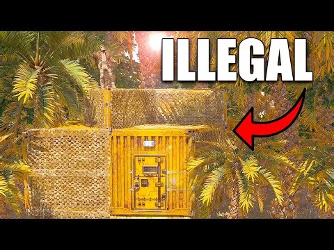 We Built An Illegal Hidden Desert Base in Rust