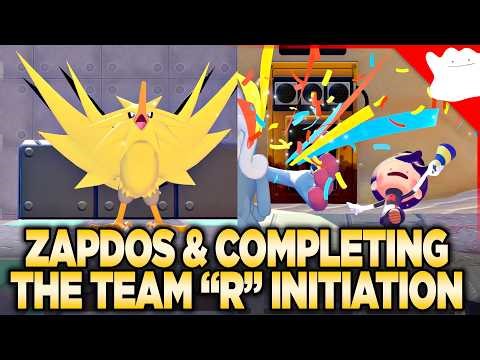 Zapdos & Completing the Team “R” Initiation! - Pokopia #12