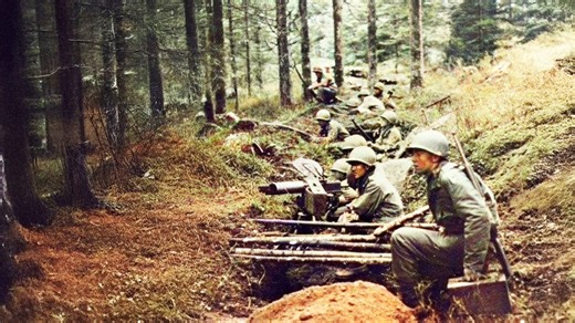 One American machine gunner vs Germany’s deadliest weapon