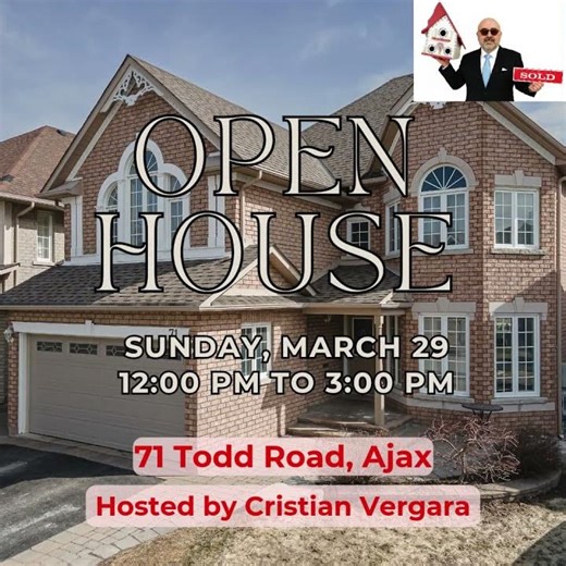 OPEN HOUSE - 71 Todd Road, Ajax #ajax #openhouse #forsale