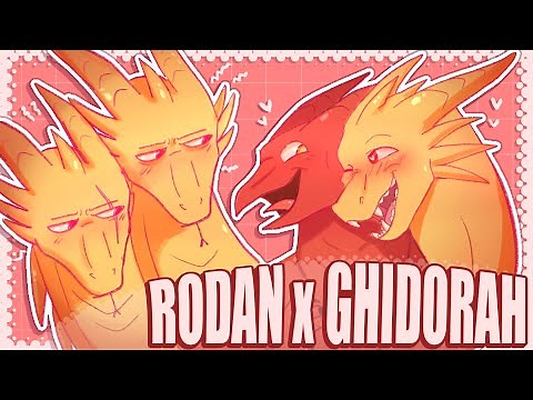 King Ghidorah X Rodan's Love (Godzilla Comic Dub)