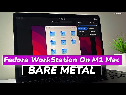 Fedora Workstation On M1 Mac Running BARE METAL (Linux on Apple Silicon)