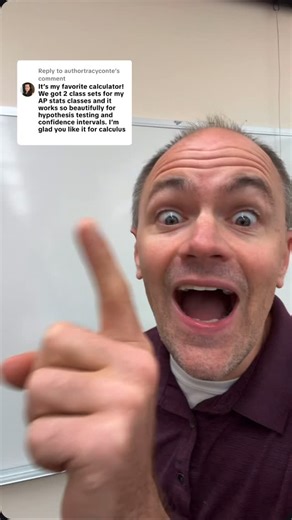 Tyler Wallace on Instagram: "@numworks calculators have so many great menus to help you excel at your math classes! #calculator #math #stats"