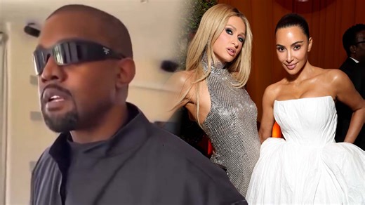 667K views · 7.1K reactions | Kanye West went on a bizarre rant on Twitch, explaining why he should've had kids with Paris Hilton instead of Kim Kardashian. | Entertainment Tonight | Facebook