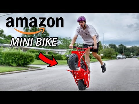 Testing Cheapest Mini Bike on Amazon! It Does Wheelies