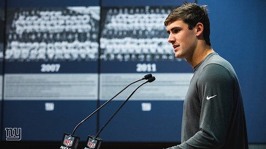 146K views · 1.9K reactions | Daniel Jones holds his first presser as Giants starting quarterback | New York Giants | Facebook