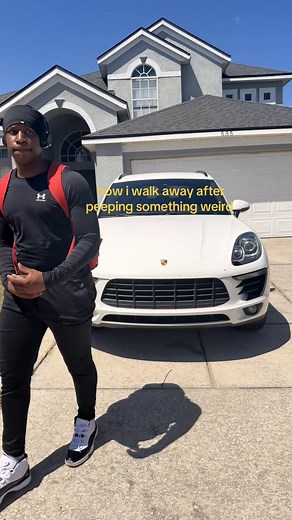 How I Walk Away After Peeping Something Weird