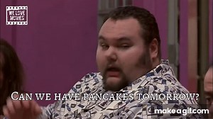 Say It Isn't So - Can We Have Pancakes Tomorrow on Make a GIF