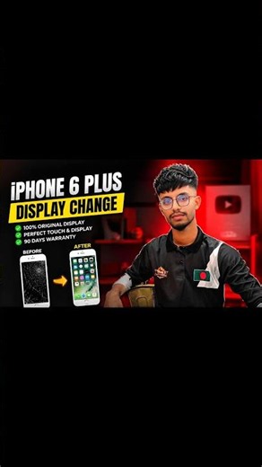 iPhone 6 Plus Display Change | Original Display Replacement 🔥