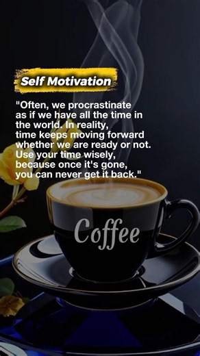 Stop Procrastinating! Time Waits For No One ⏰ #motivation #keeptrying #trusttheprocess