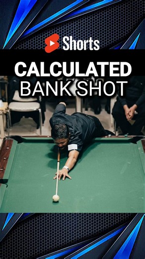 ⭐ Efren Bata Reyes perfectly calculated 9 ball bank shot