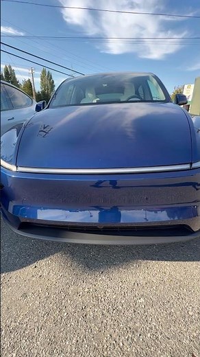 2026 Tesla Model Y Juniper Exterior | Deep Metallic Blue Color Paint