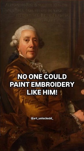 Alexander Roslin | Master of Silk, Lace & Luxurious Fabrics | Rococo Art