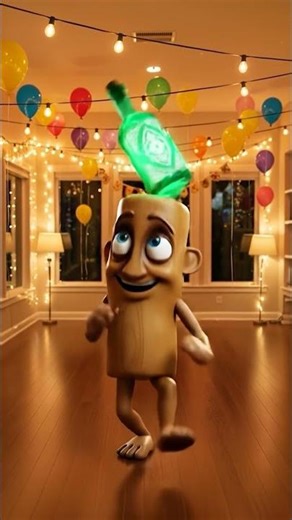 Bottle on the Head Party Challenge 🎉 | 💃🕺 Dance Face-Off Madness! #shorts #brainrot #dance