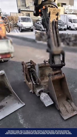 Excavator Stacking Attachments Machine Innovation for Efficient Transport