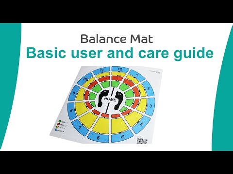 Balance Mat Basic user and care guide